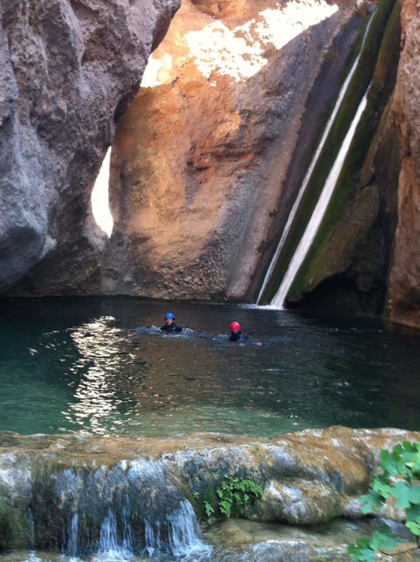 canyoning in Spain